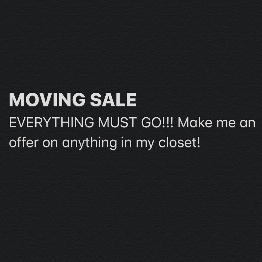 DISCOUNTS ON WHOLE CLOSET